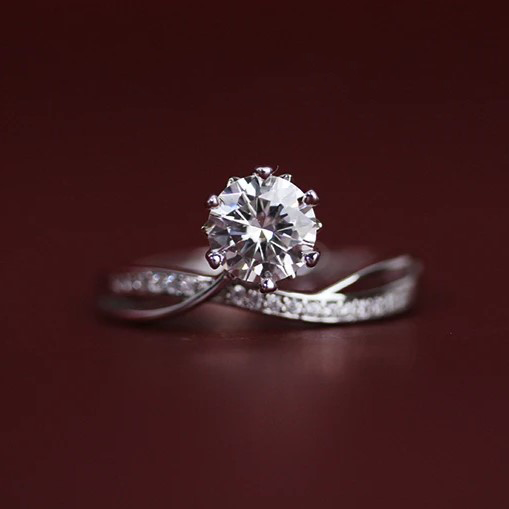 Moissanite Charme Envoûtant MR049 Ring