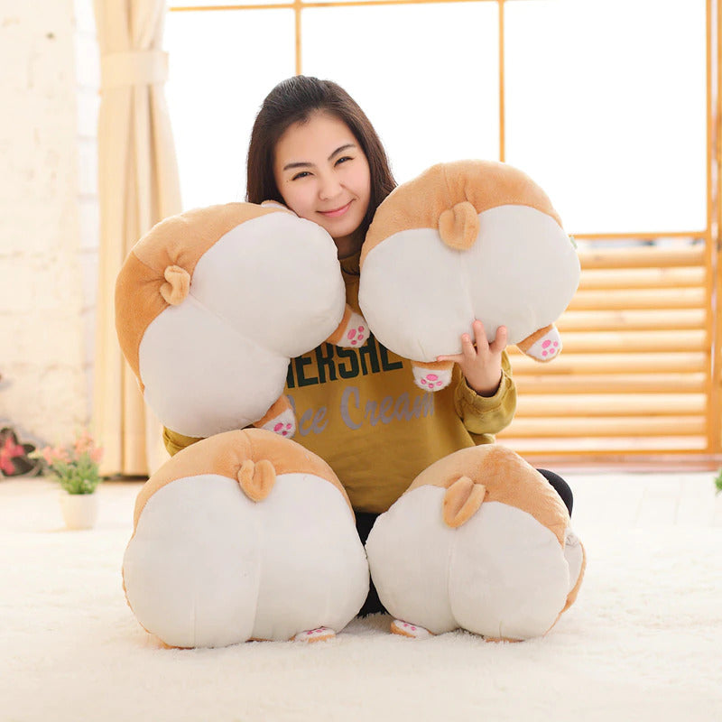 Squishy Corgi Botty Pillow
