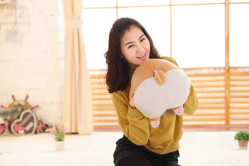 Squishy Corgi Botty Pillow