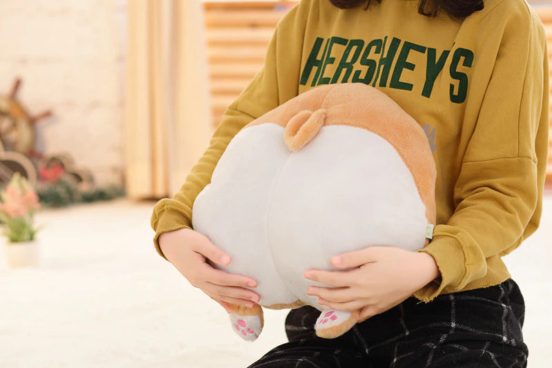 Squishy Corgi Botty Pillow