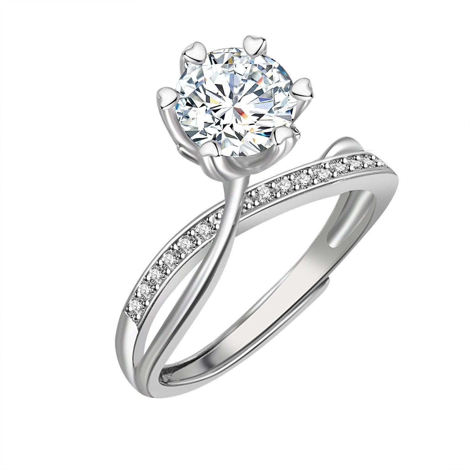 Moissanite Charme Envoûtant MR049 Ring