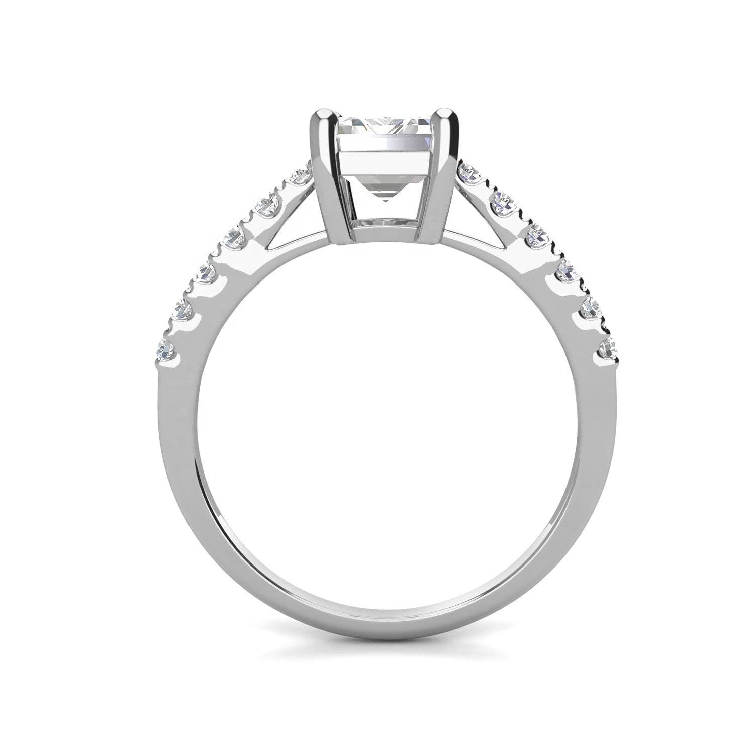 Moissanite Liaison Élégante MR099 Ring