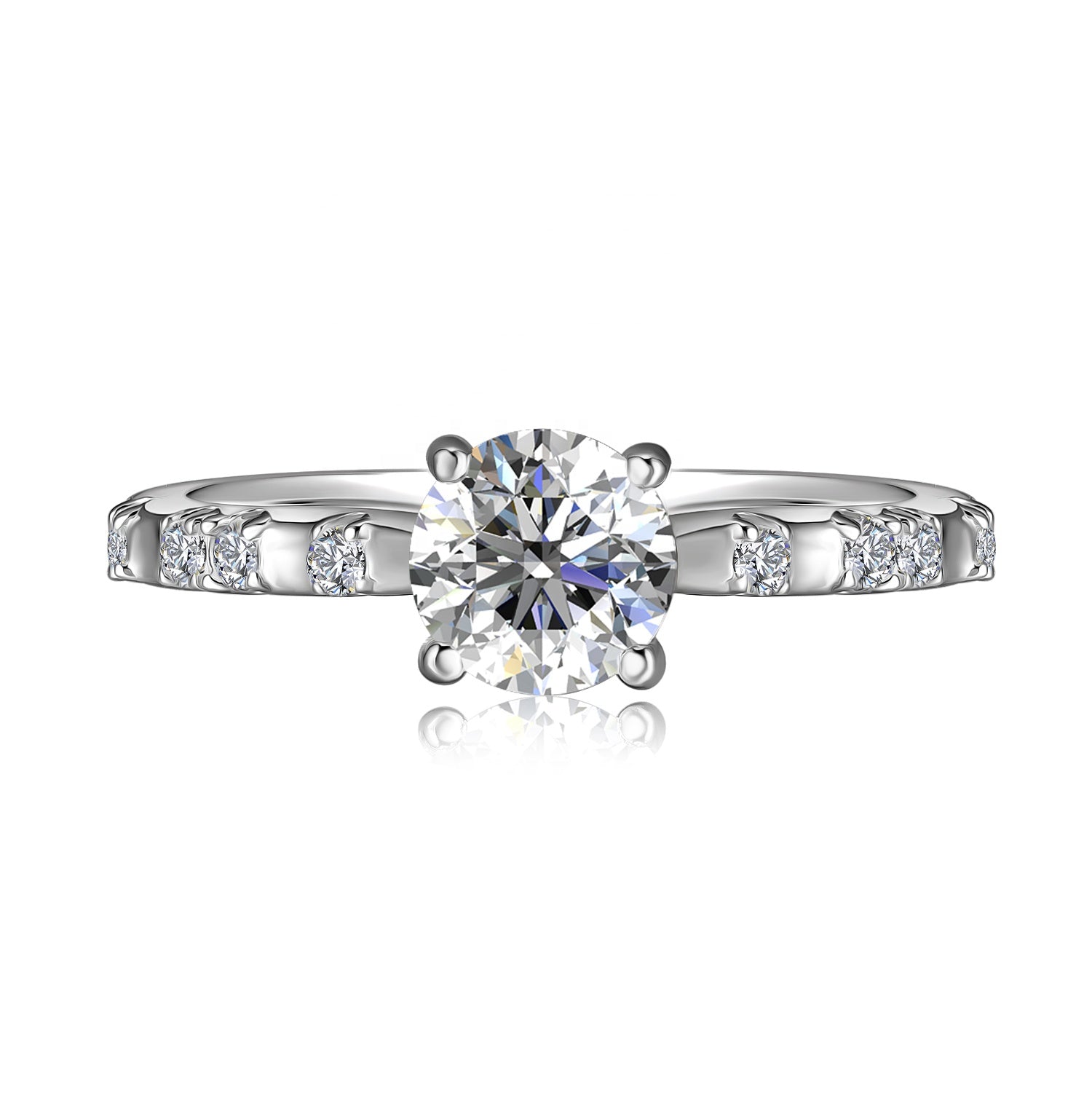 Moissanite Éclat Éternel Ring