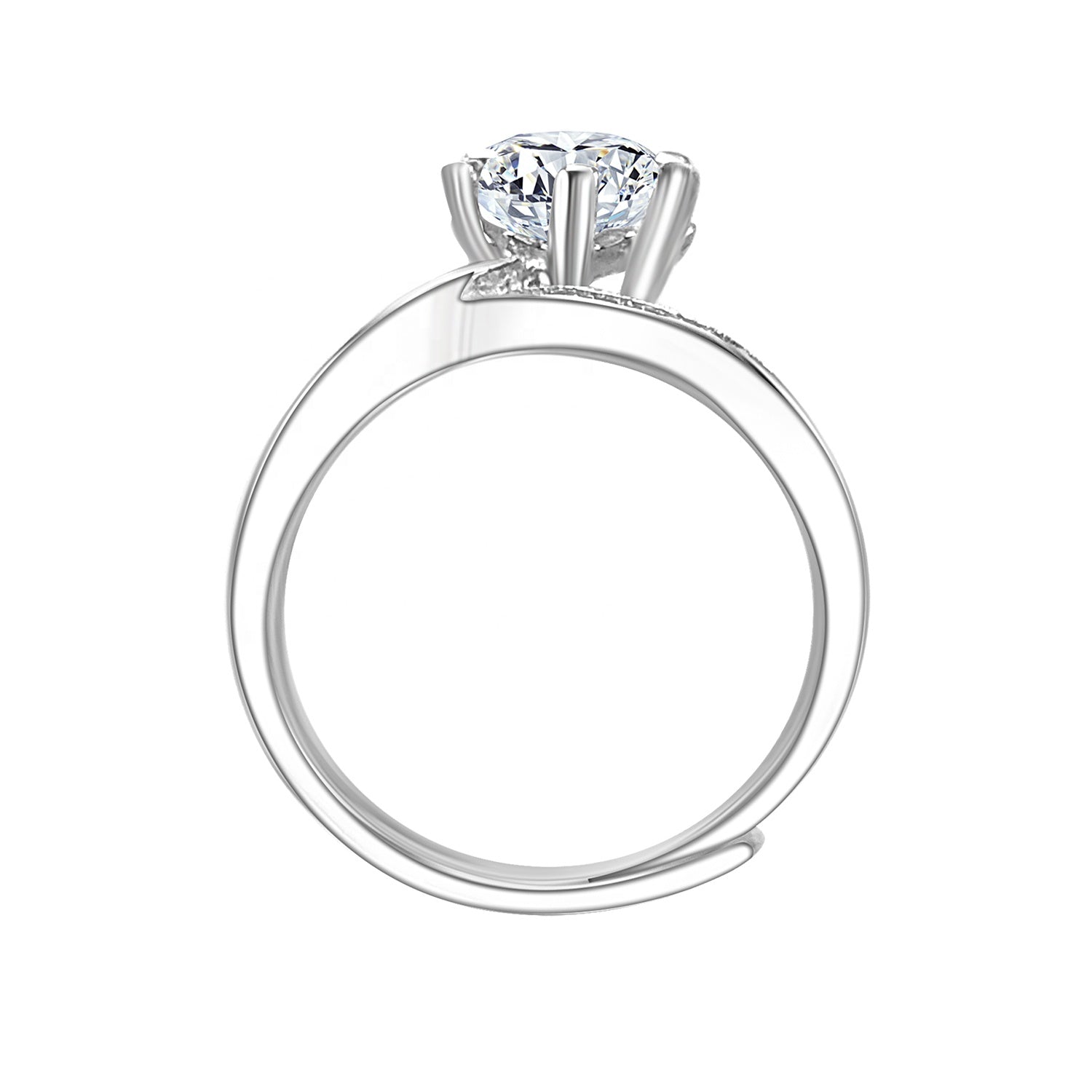 Moissanite Charme Envoûtant MR049 Ring