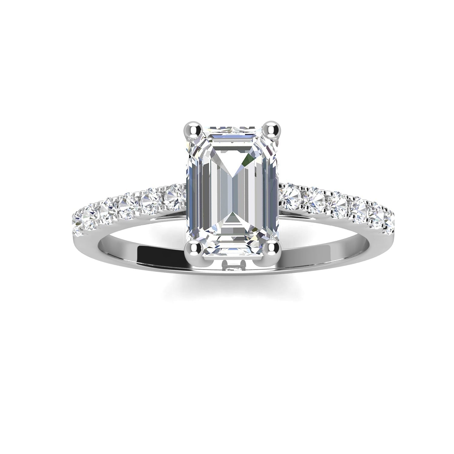 Moissanite Liaison Élégante MR099 Ring