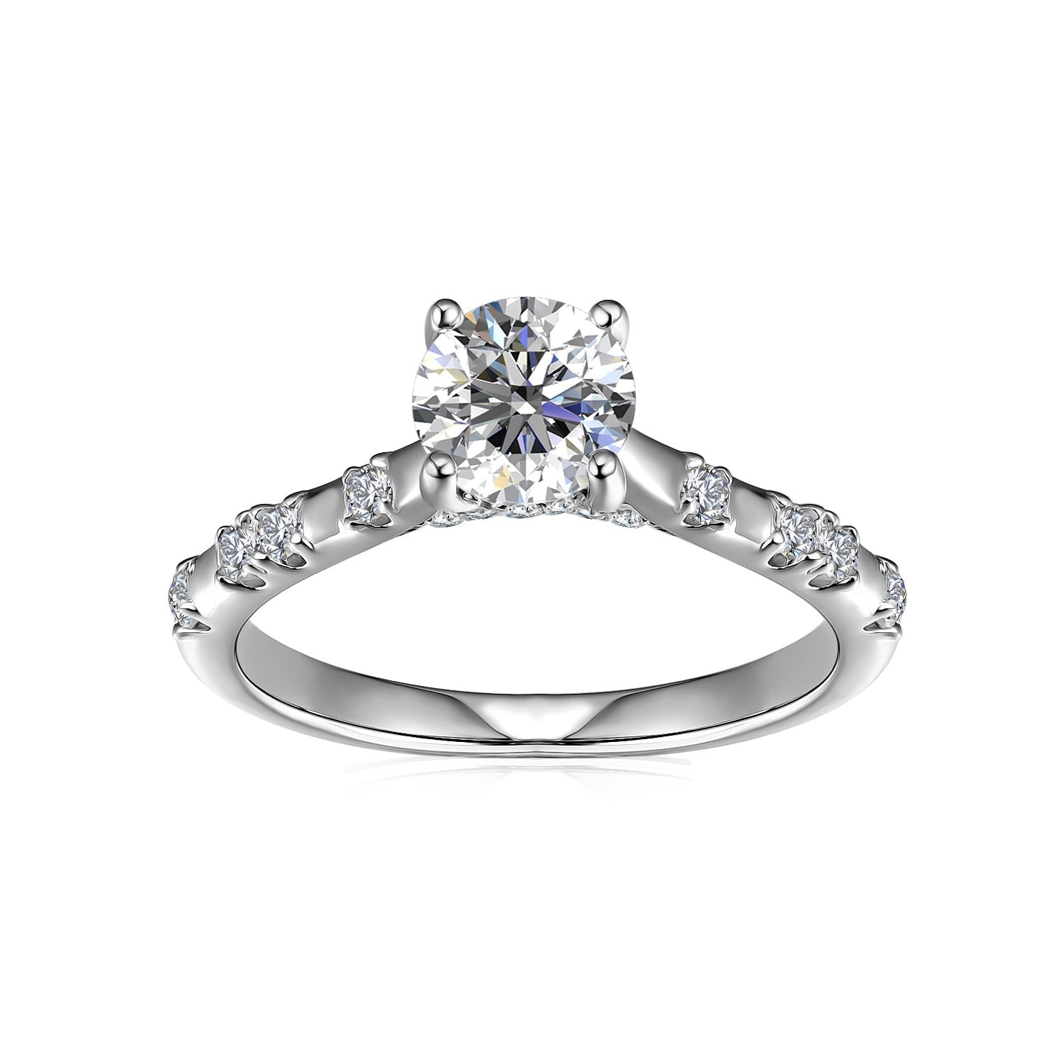 Moissanite Éclat Éternel Ring