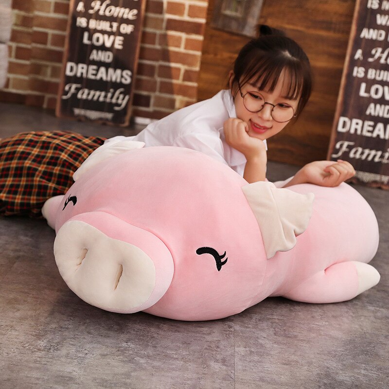 Kawaii Giant Pig Plush