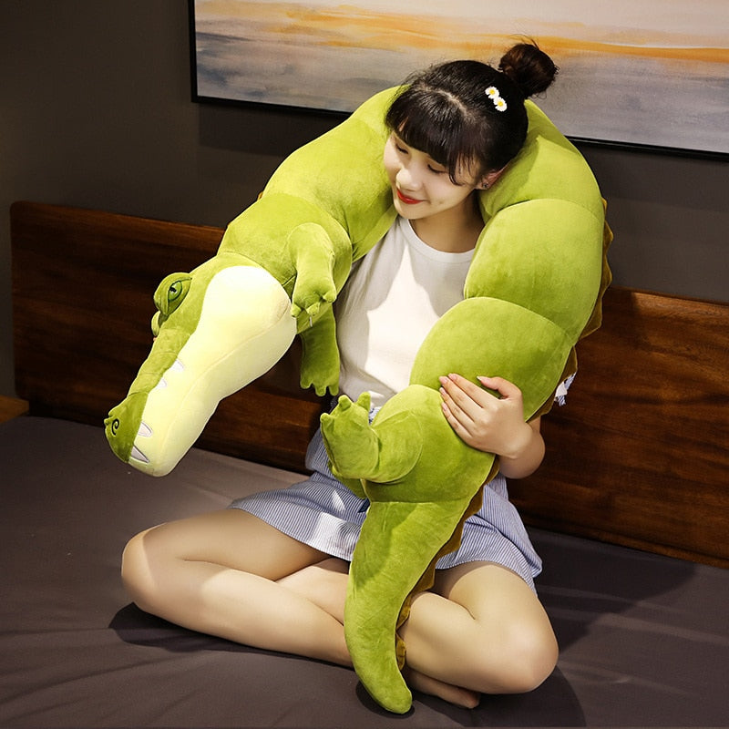 Giant Bubbly Alligator Plush