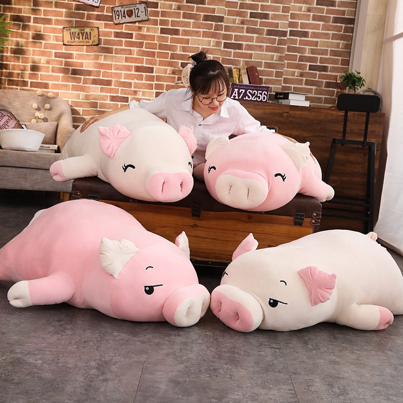 Kawaii Giant Pig Plush